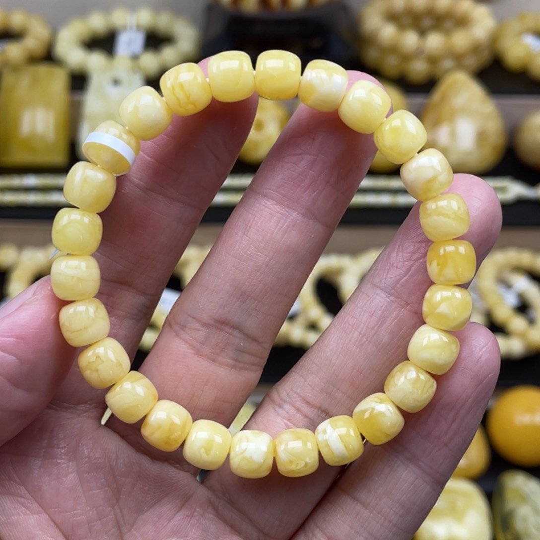 琥珀裸石未镶嵌琥珀蜜蜡