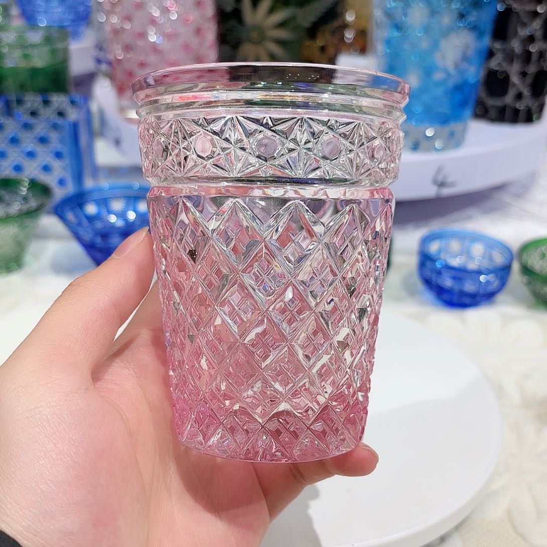 水晶杯水晶花瓶果盘通宝工艺品