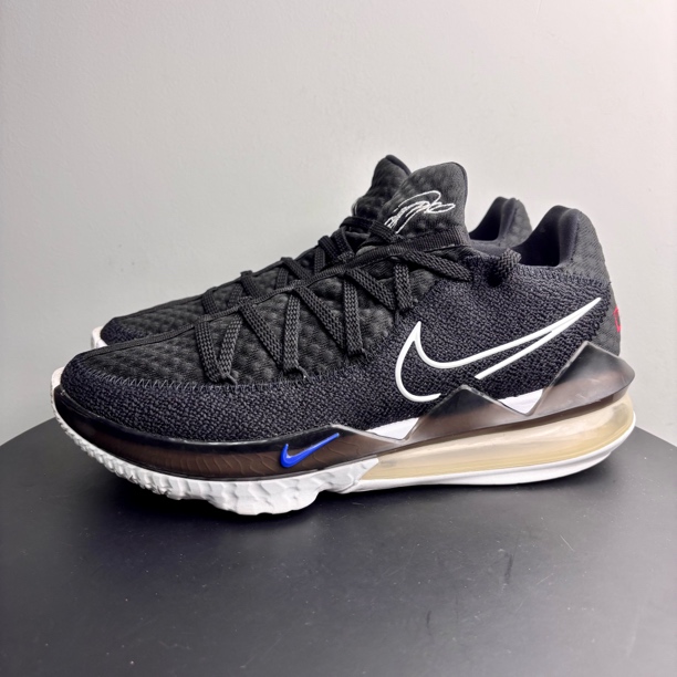 95新 NIKE/耐克 44.5码 詹姆斯17 low 中古球鞋 正品保证