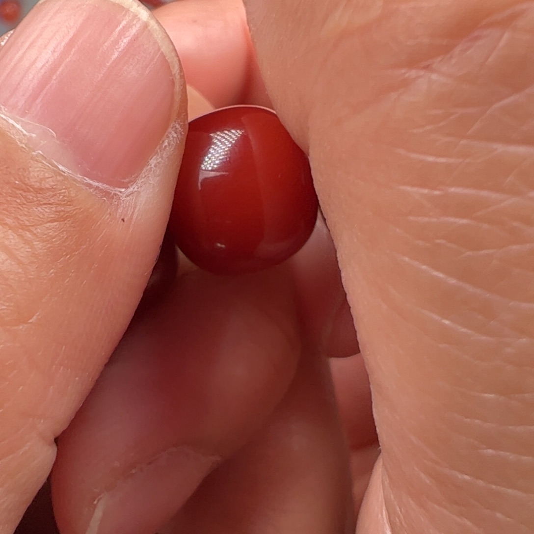 南红玛瑙11111111未镶嵌萧****纯11mmm