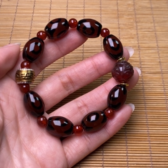 玛瑙/玉髓手链未镶嵌