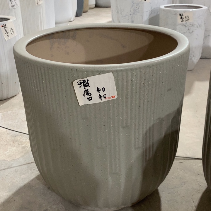 【闪购商品】高温陶瓷花盆默认瑕疵