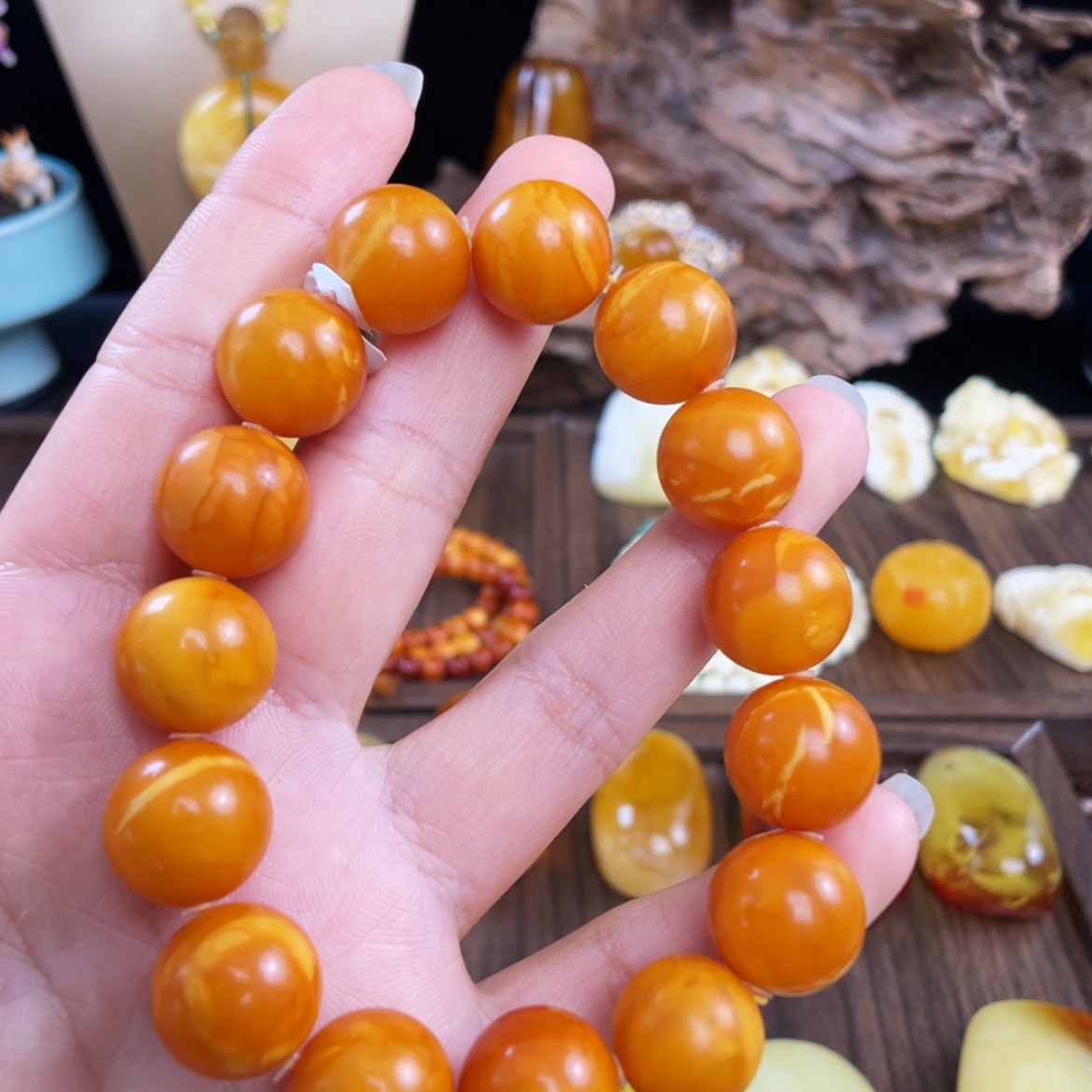 【闪购商品】琥珀珠宝奇石未镶嵌