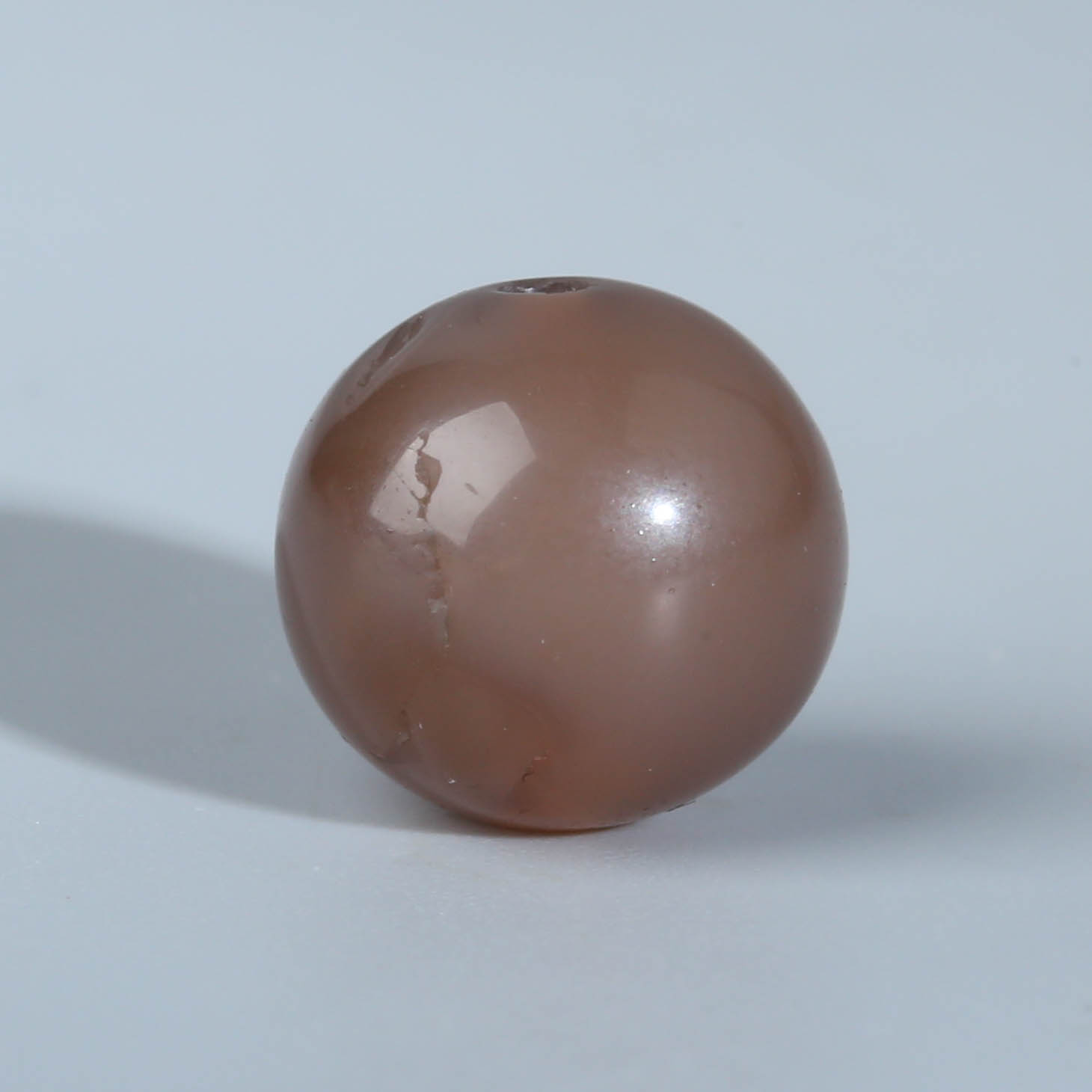 H13-286 也门地区糖球玛瑙珠 11.1*10.5mm 糖色玛瑙