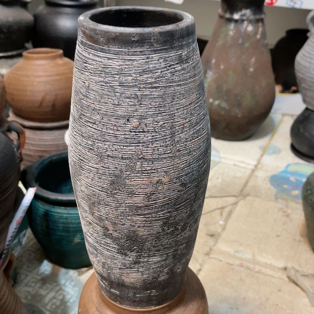 红陶无孔无孔口径9高度30