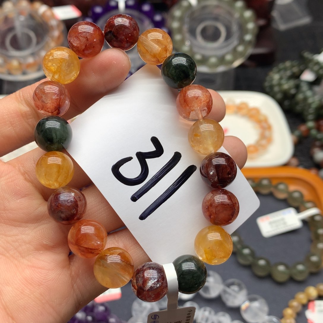 水晶手链未镶嵌天然