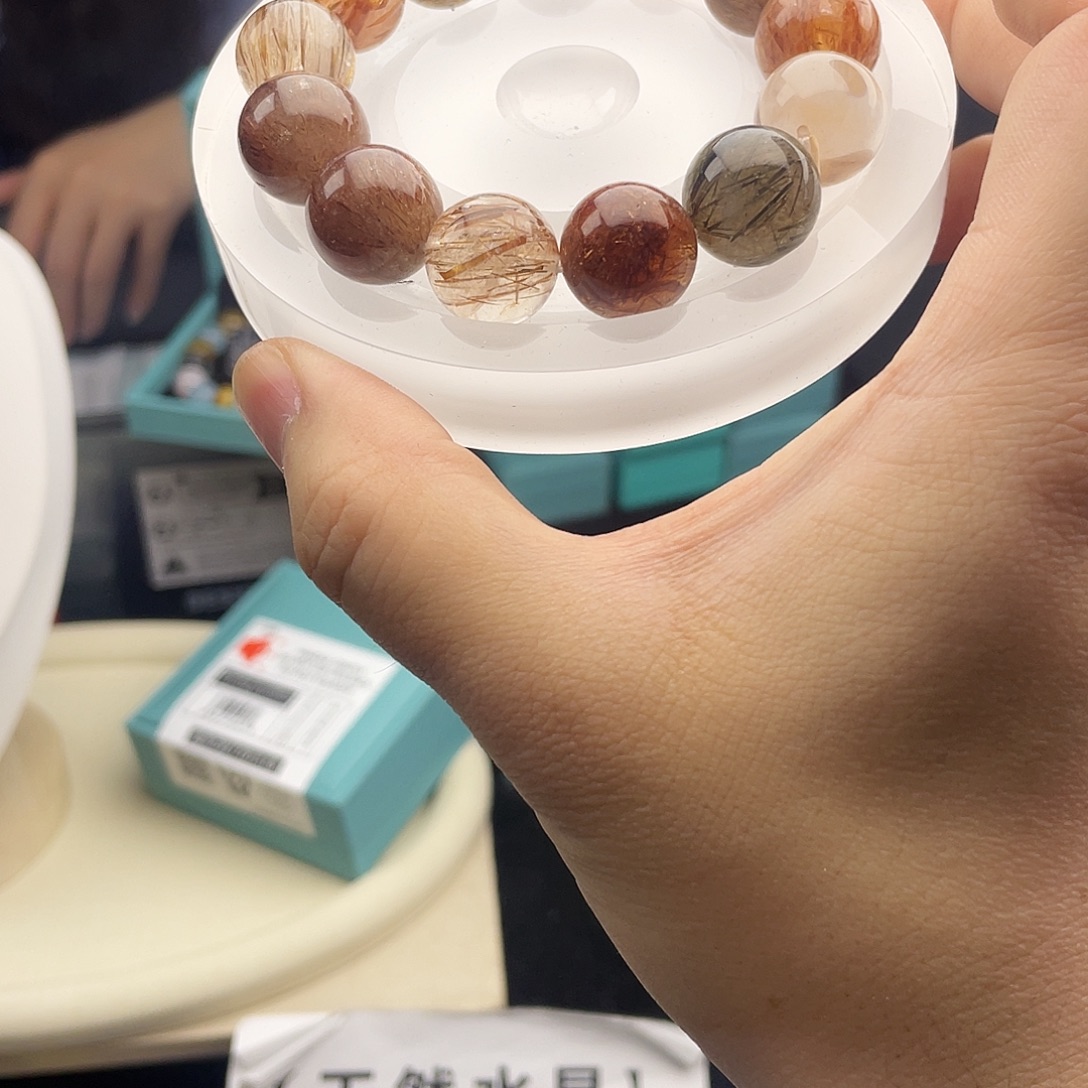 手链水晶银S925镶嵌