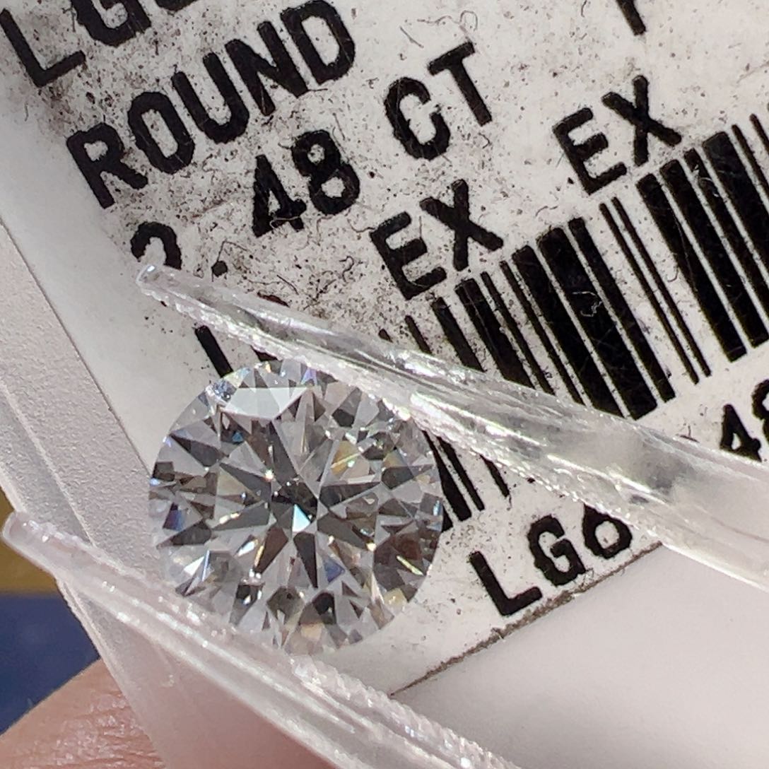 实验室培育钻石裸石未镶嵌