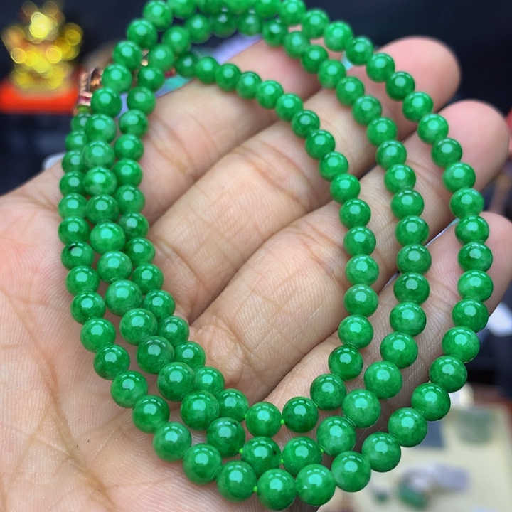 翡翠手链未镶嵌翡翠 5.0