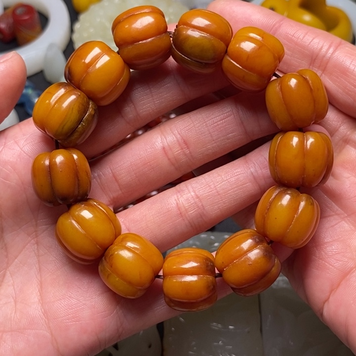 欣***诺手链未镶嵌和田玉