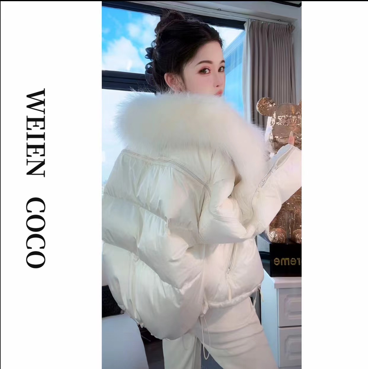 【薇恩COCO】上衣女外套羽绒服轻奢时尚百搭冬季女装外套S6040网红