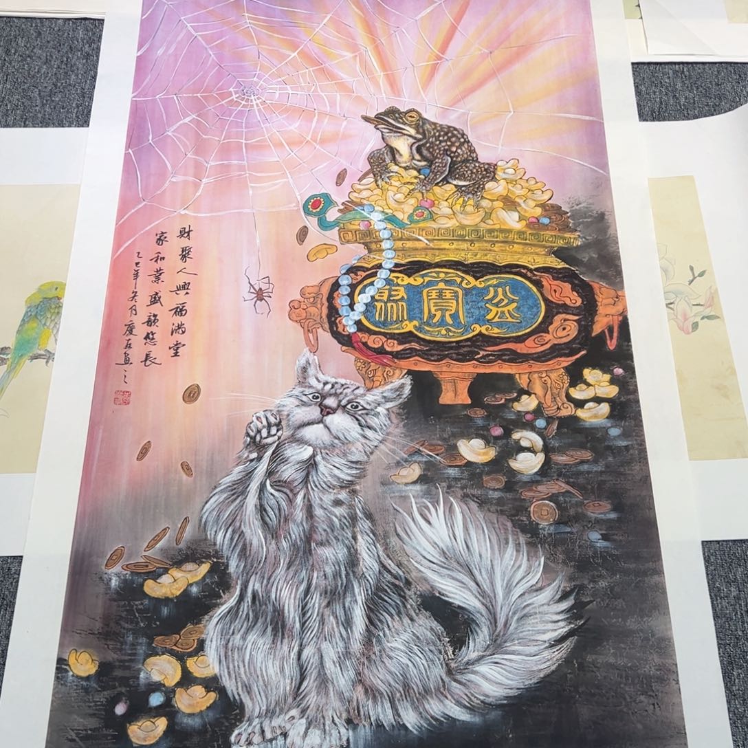 手绘作品今天这赚钱吗