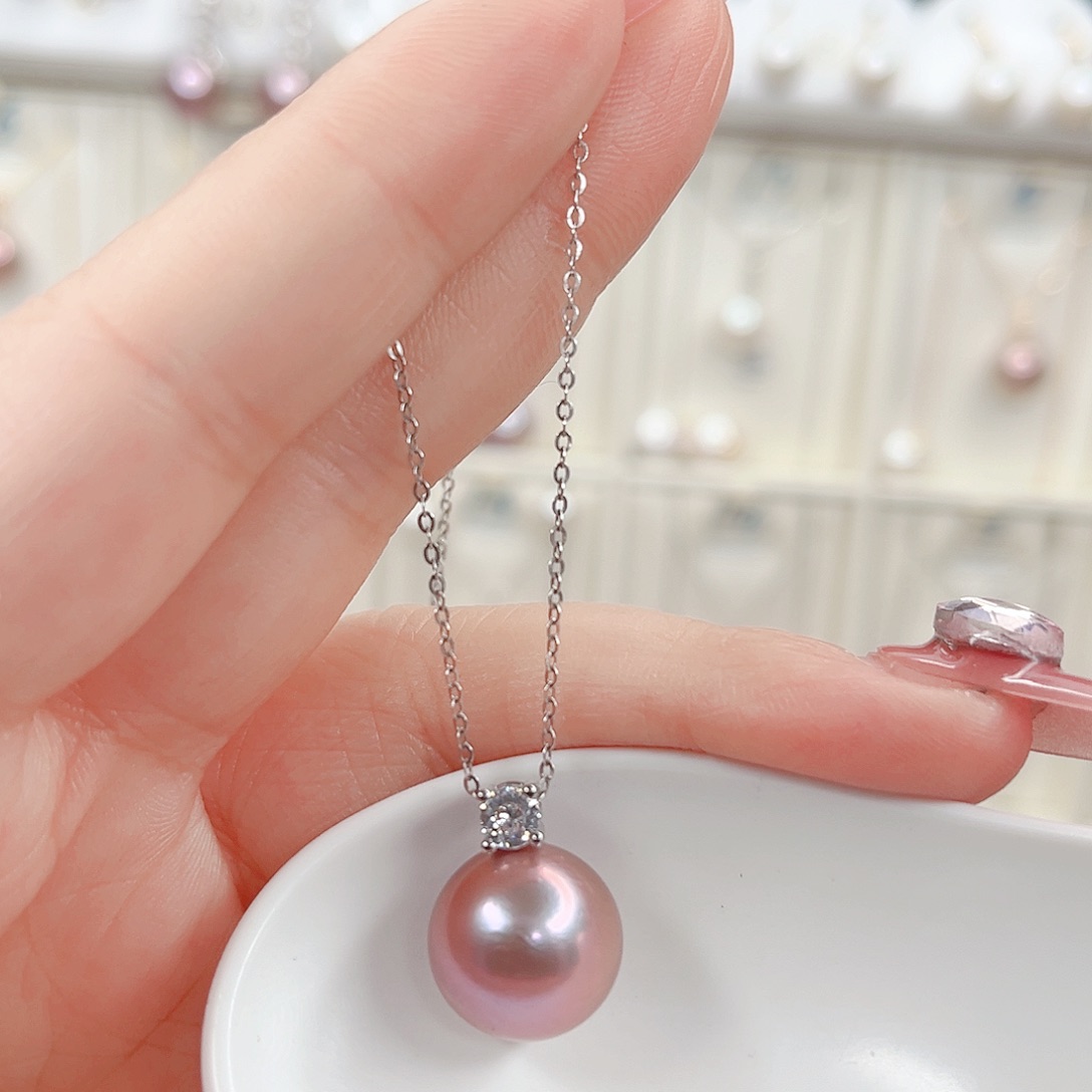 合金吊坠(赠链)淡水珍珠