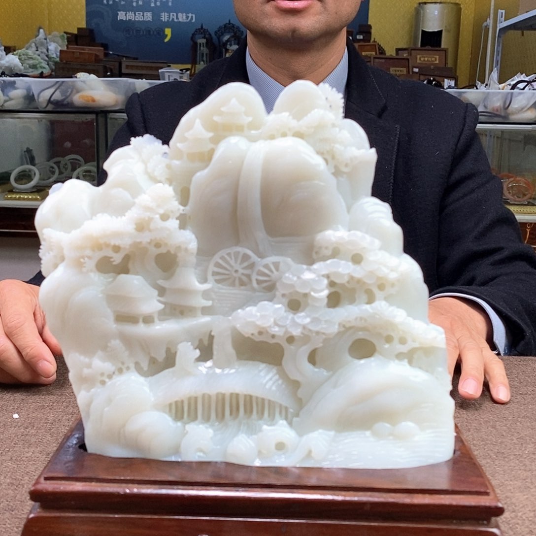 和田玉挂件未镶嵌