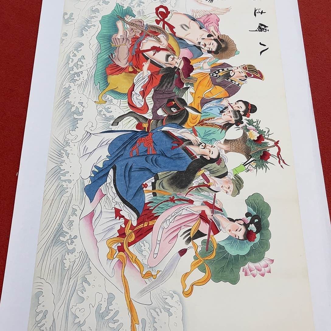 国画手绘国画作品