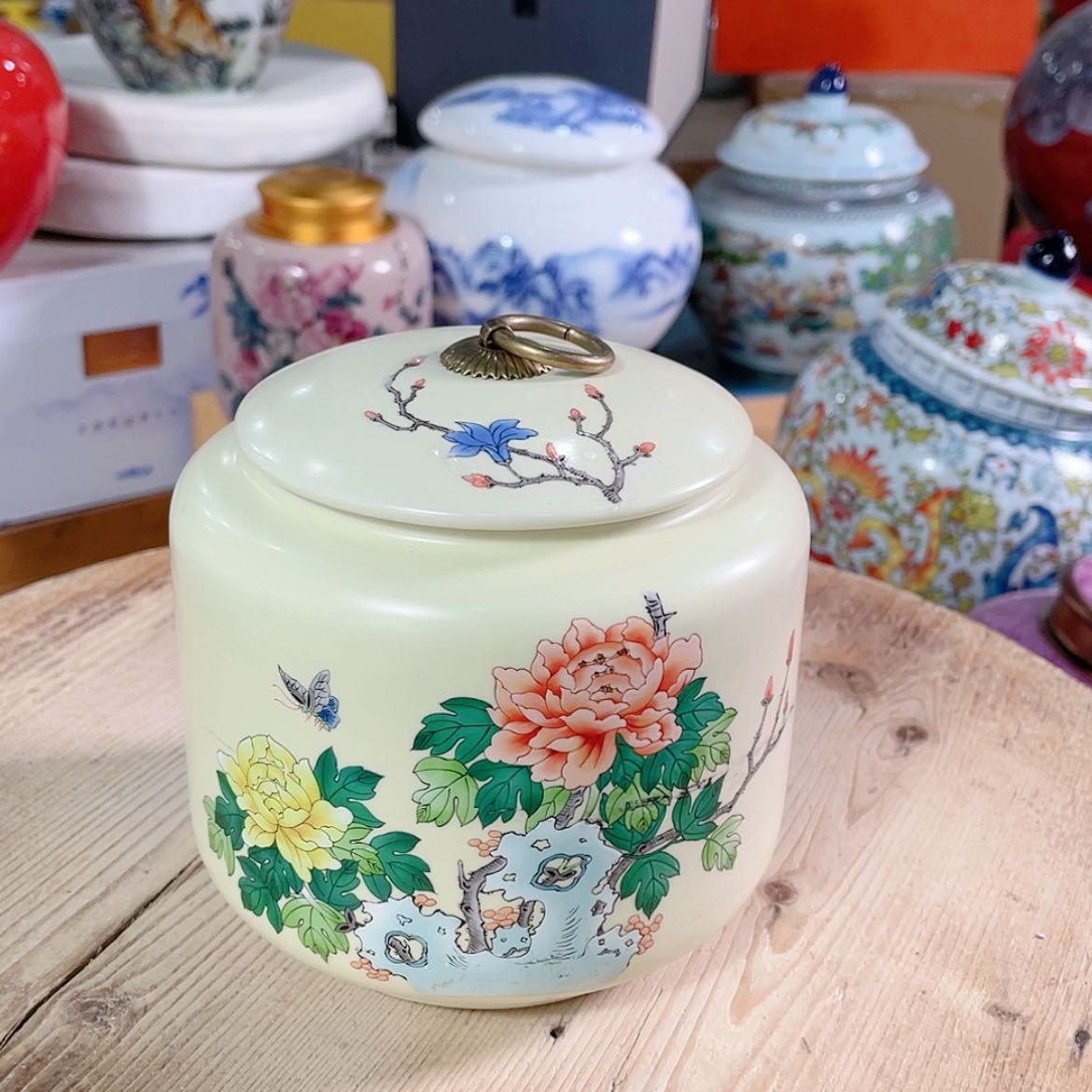 【闪购商品】罐陶瓷茶叶罐密封罐