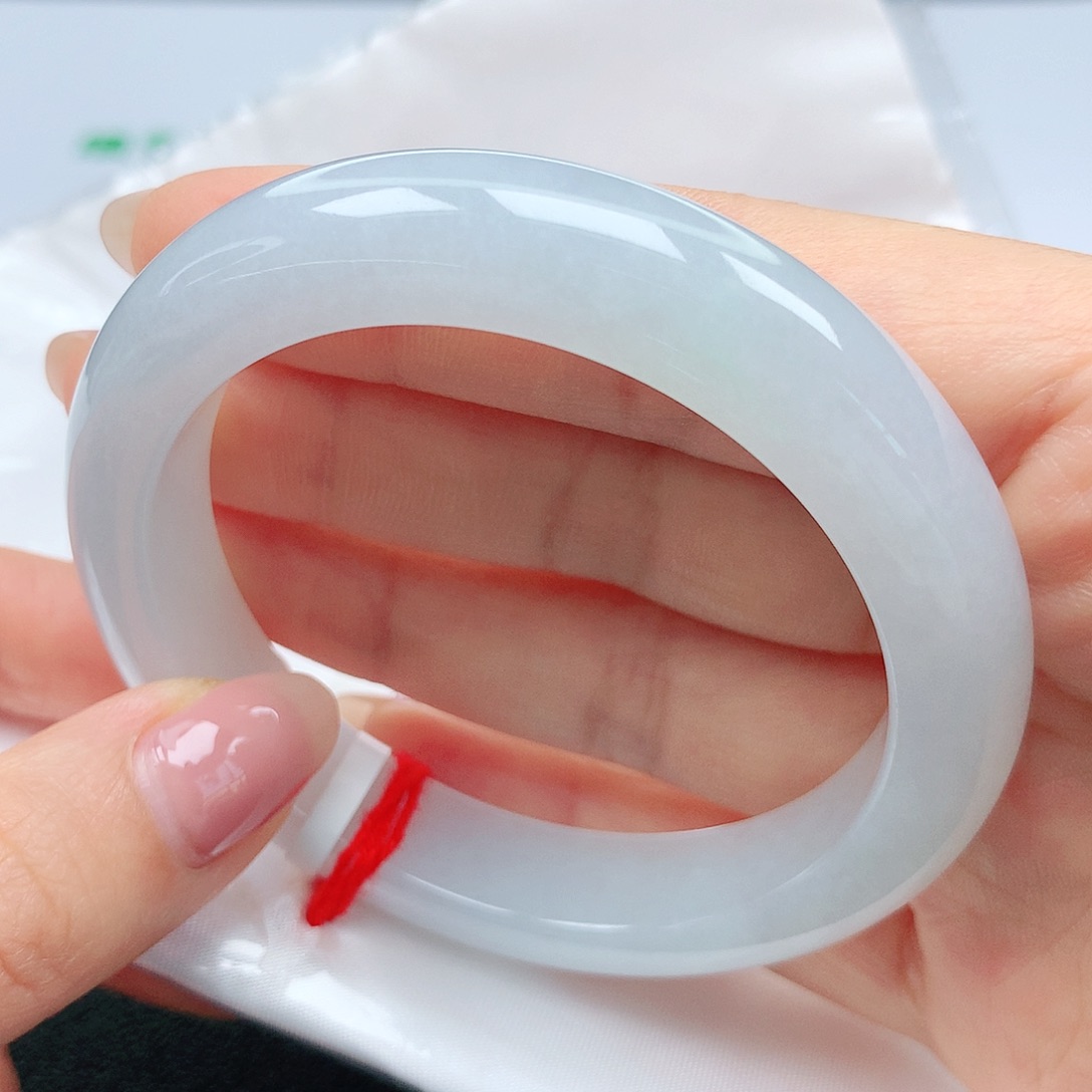 翡翠手镯未镶嵌53 54 54