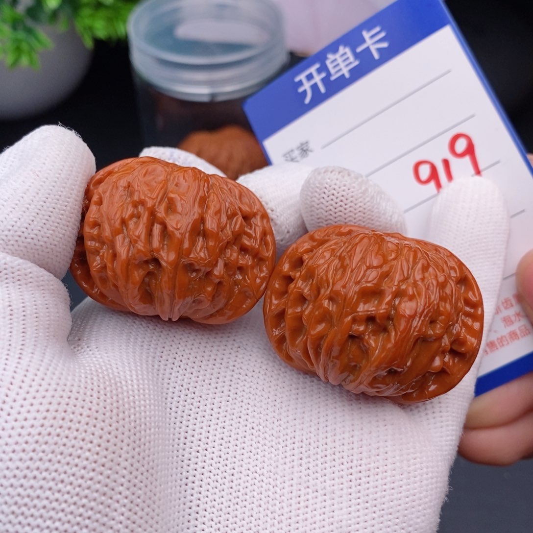 文玩核桃把件39磨盘919