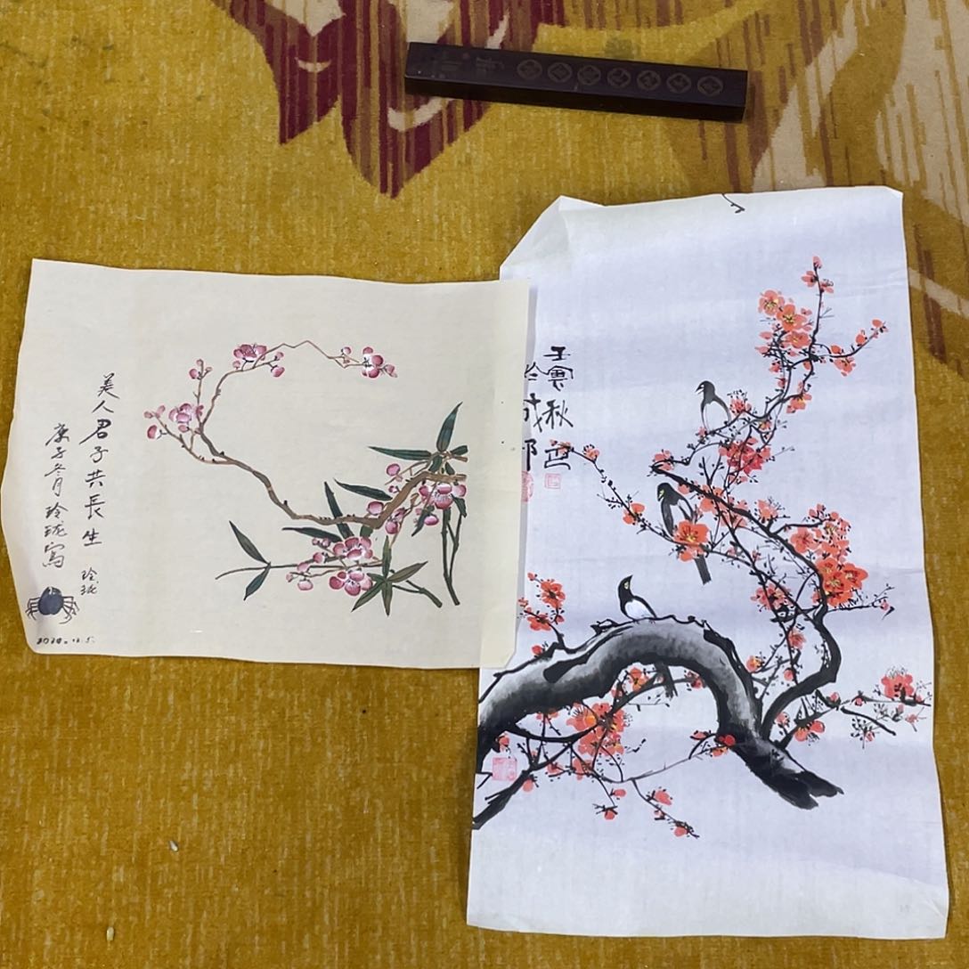 国画阿*儿绘画作品玉老师66666