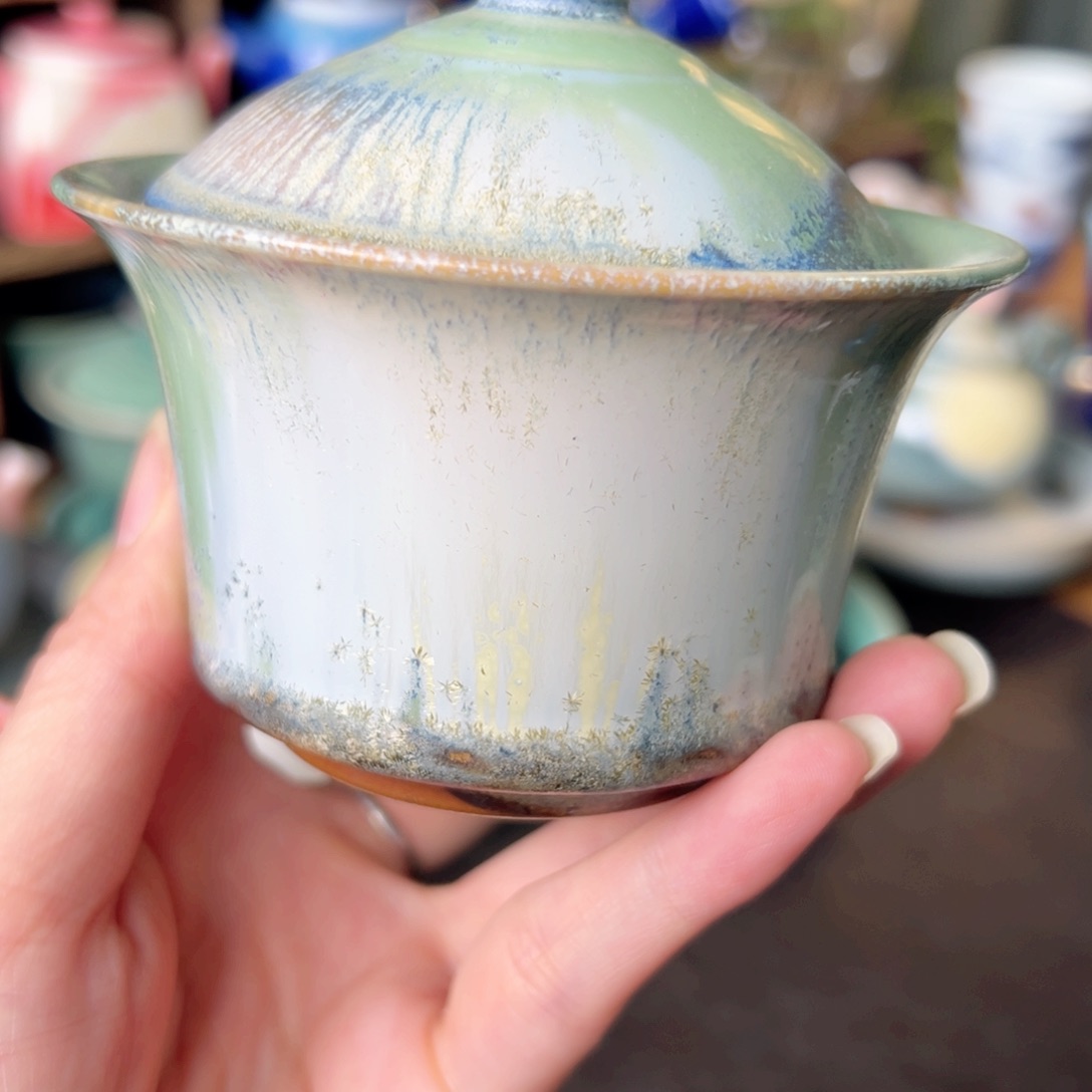 杯纯手工制作柴烧工艺