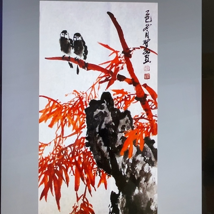 国画张圣敏先生纯手绘作品