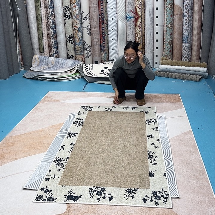 混纺100×200误差±1-3cmTPR底比利时绒微瑕特价