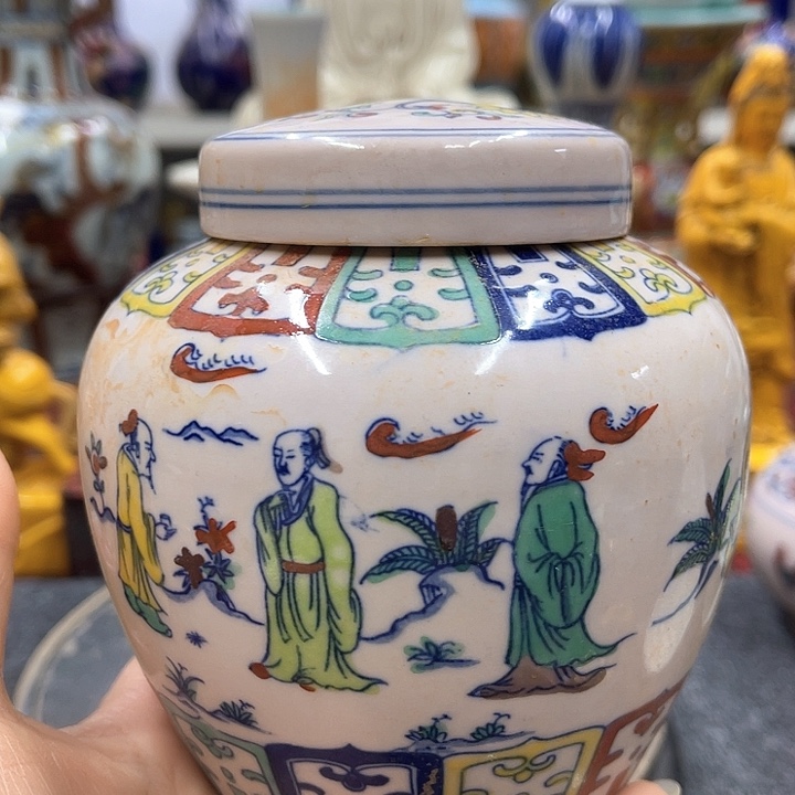 瓷片瓷器摆件摆件摆件
