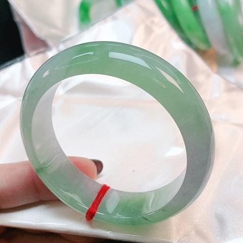 未镶嵌手镯翡翠正圈2905