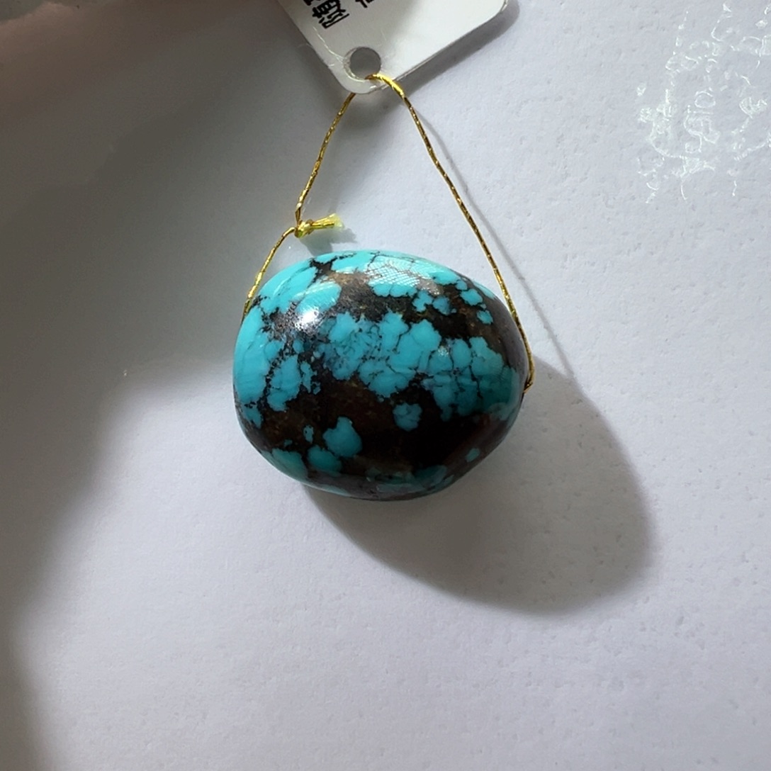 绿松石未镶嵌挂件