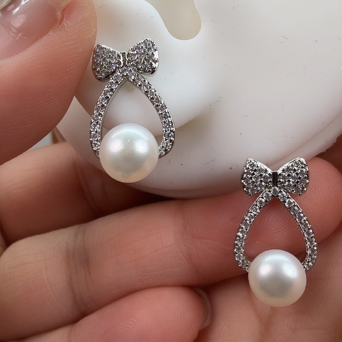 耳饰未镶嵌淡水珍珠