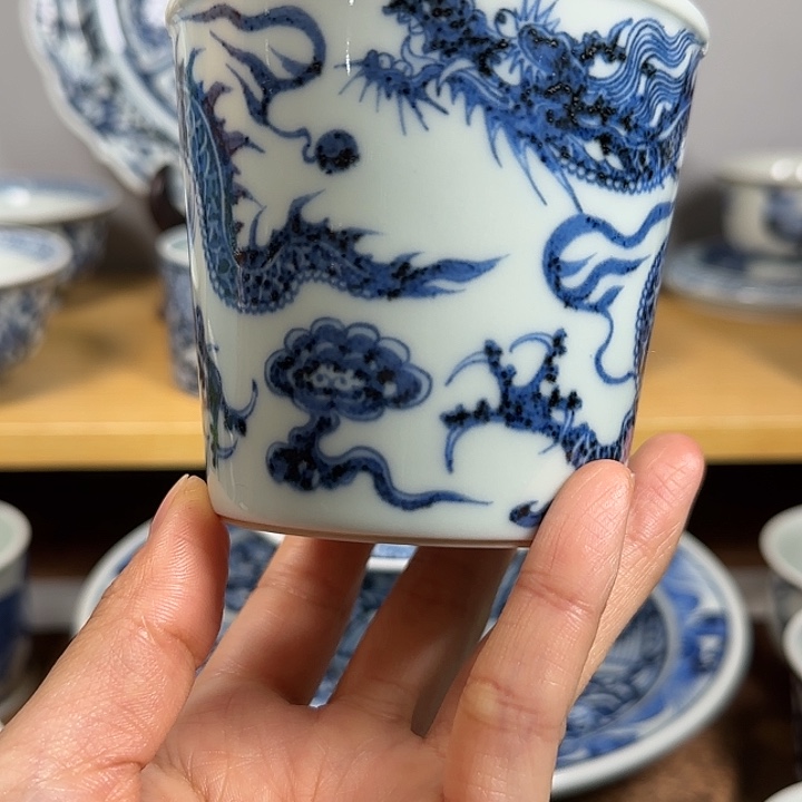 铠甲龙冰桶杯明续幽蓝