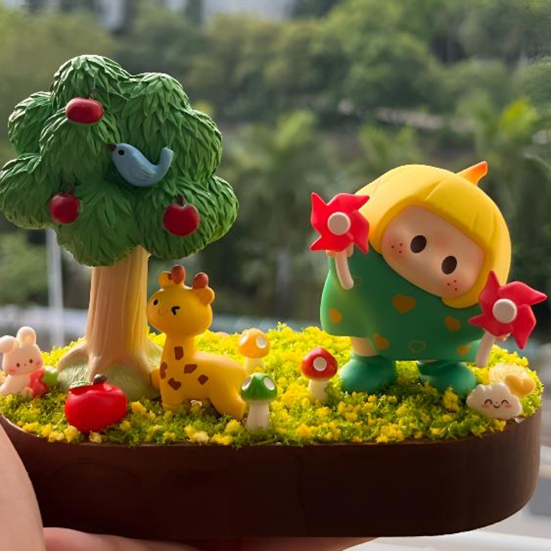 酱酱手作DIY潮玩萌粒手机钥匙链 汽车挂件（直播间选款，勿乱拍）