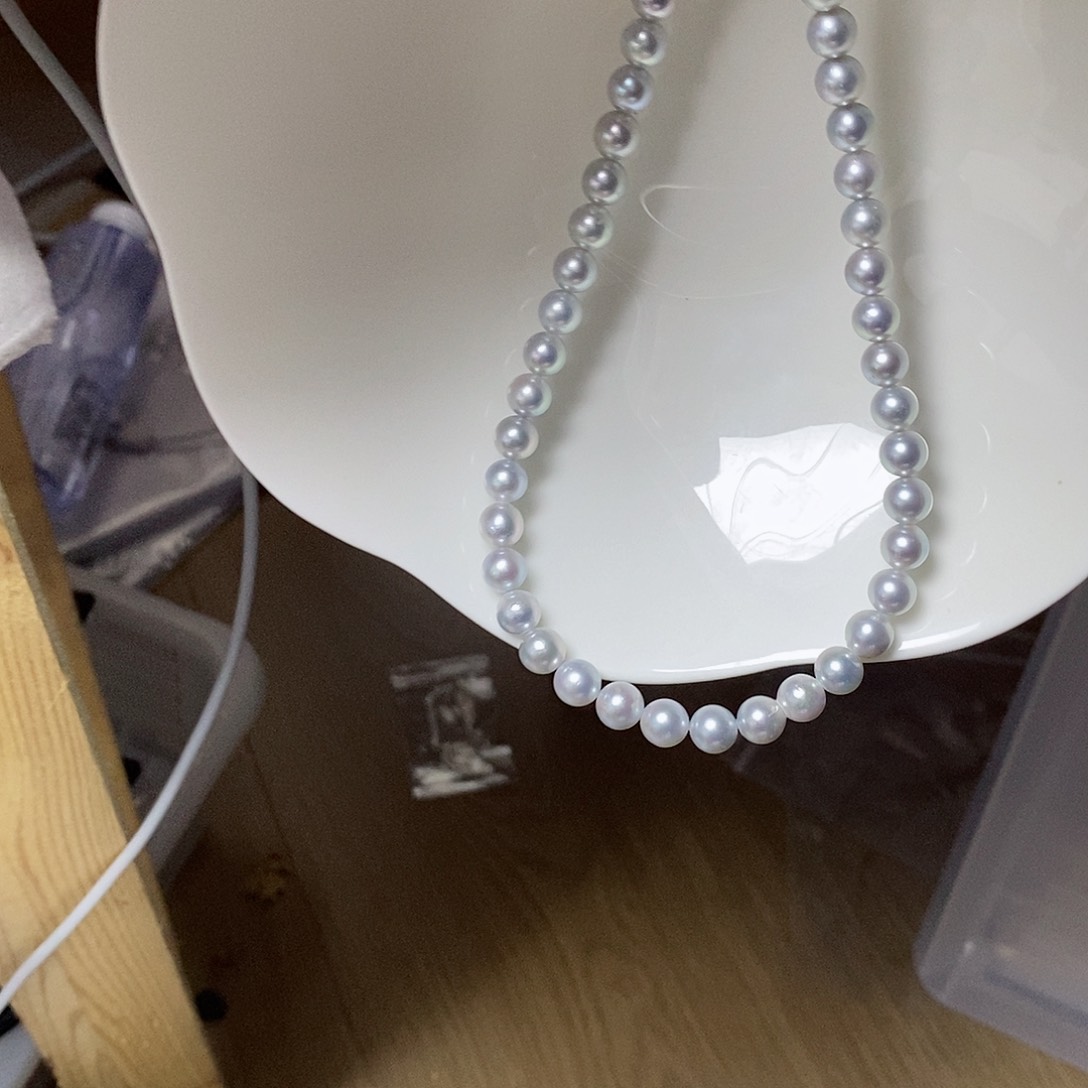 海水珍珠颈饰银S925镶嵌