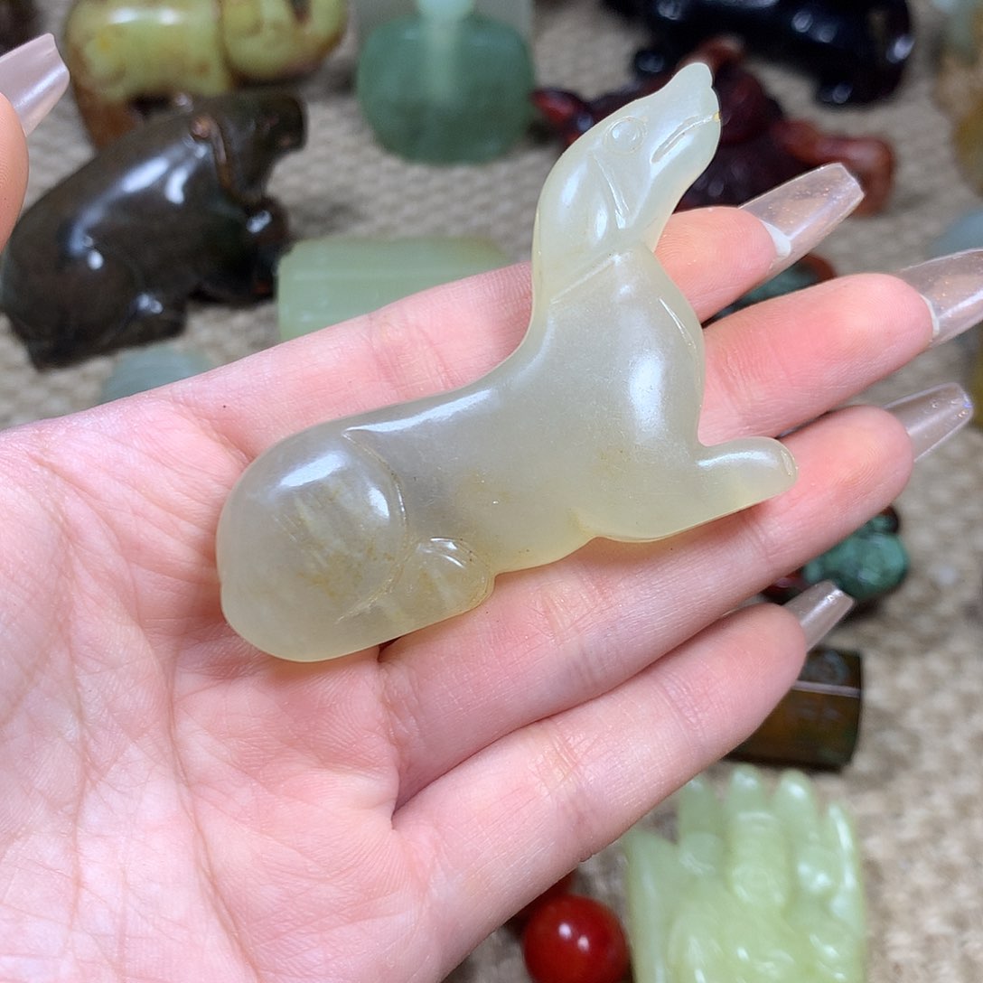 白玉菩提吊坠挂件