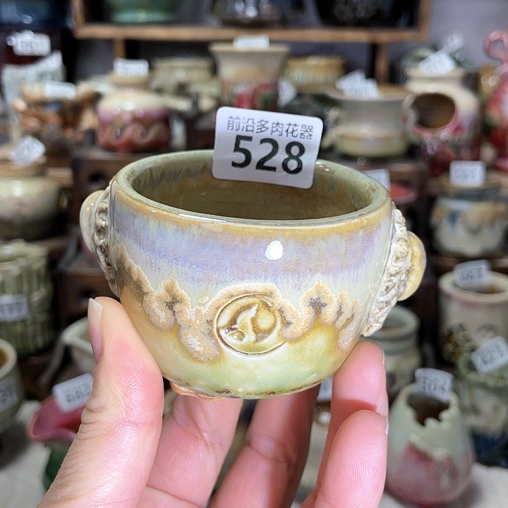 红陶内口径6高度5