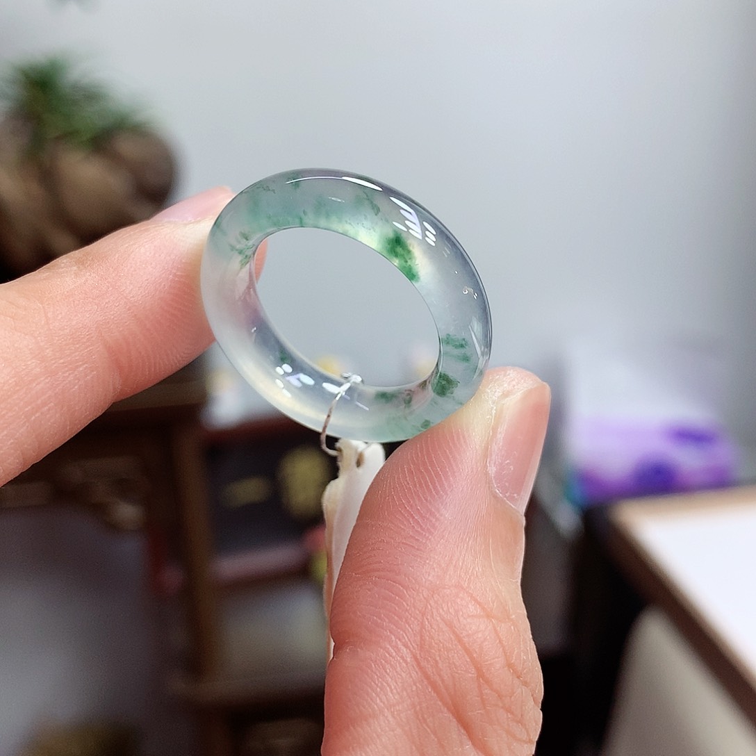 未镶嵌戒指翡翠18号