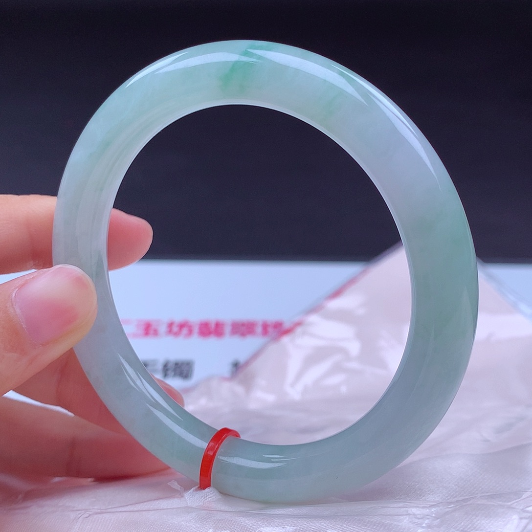 翡翠未镶嵌手镯手镯001741