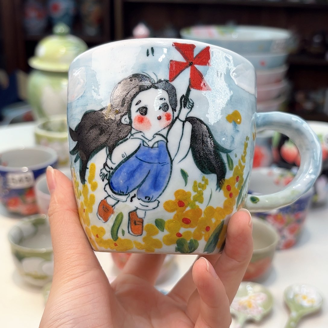 瓷片兔兔好可爱啊我