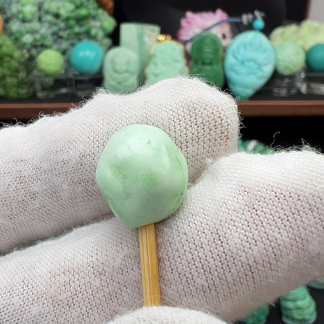 绿松石未镶嵌绿松石主播璐璐