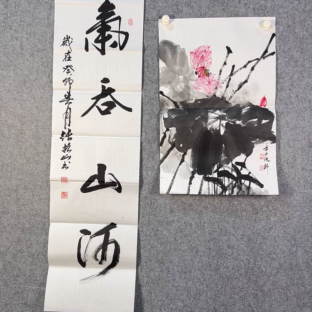 国画851 花鸟在此鸣叫的声响声