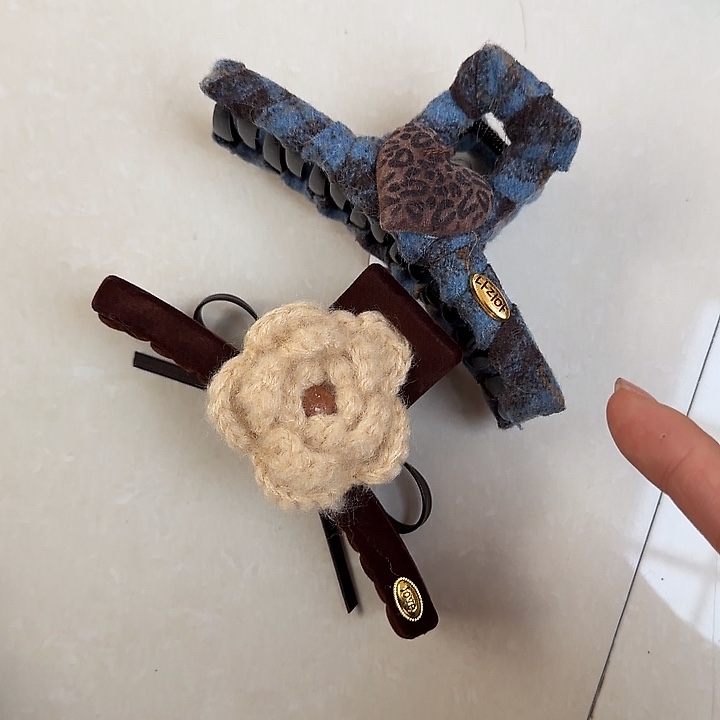 布艺合金组合爱心-6