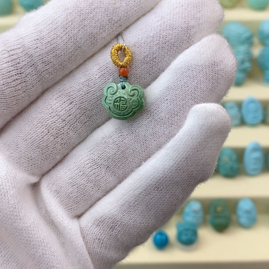 绿松石珠宝奇石未镶嵌