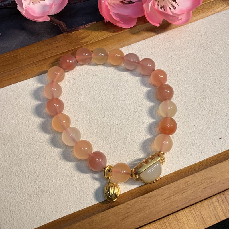 南红单圈手串8mm 062