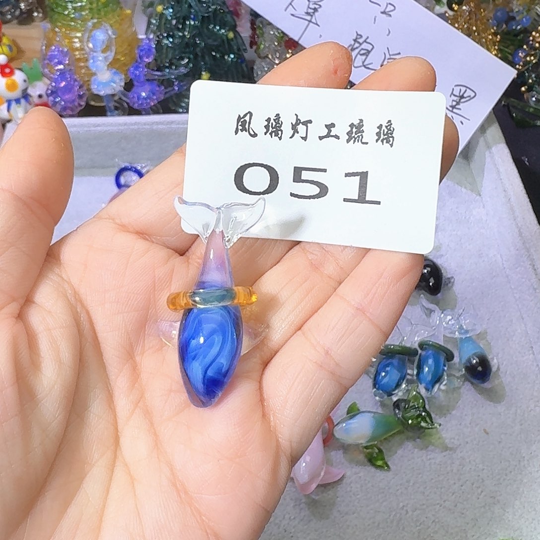 R***t琉璃颈饰051鲸鱼吊坠