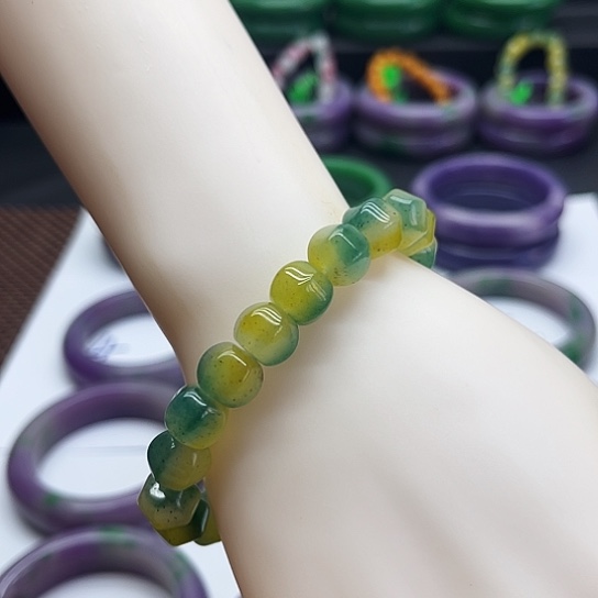 未镶嵌手串石英质玉