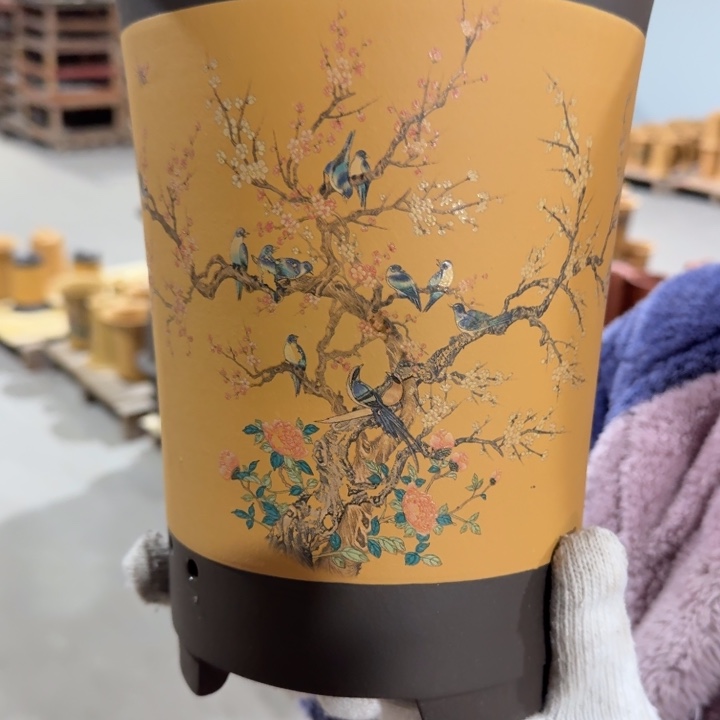 紫砂花盆破损补发