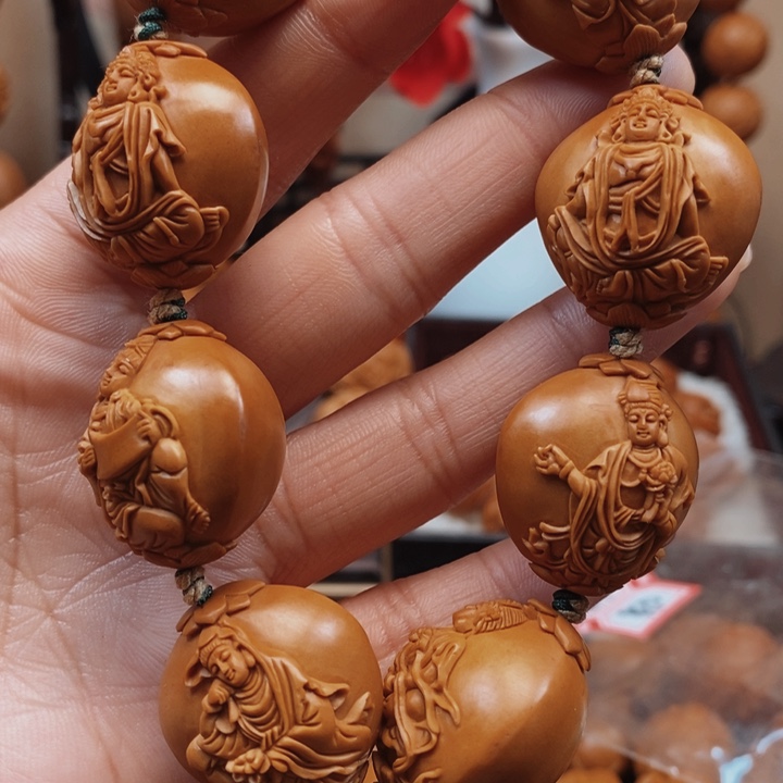 橄榄核手串/手链手工观音2.4