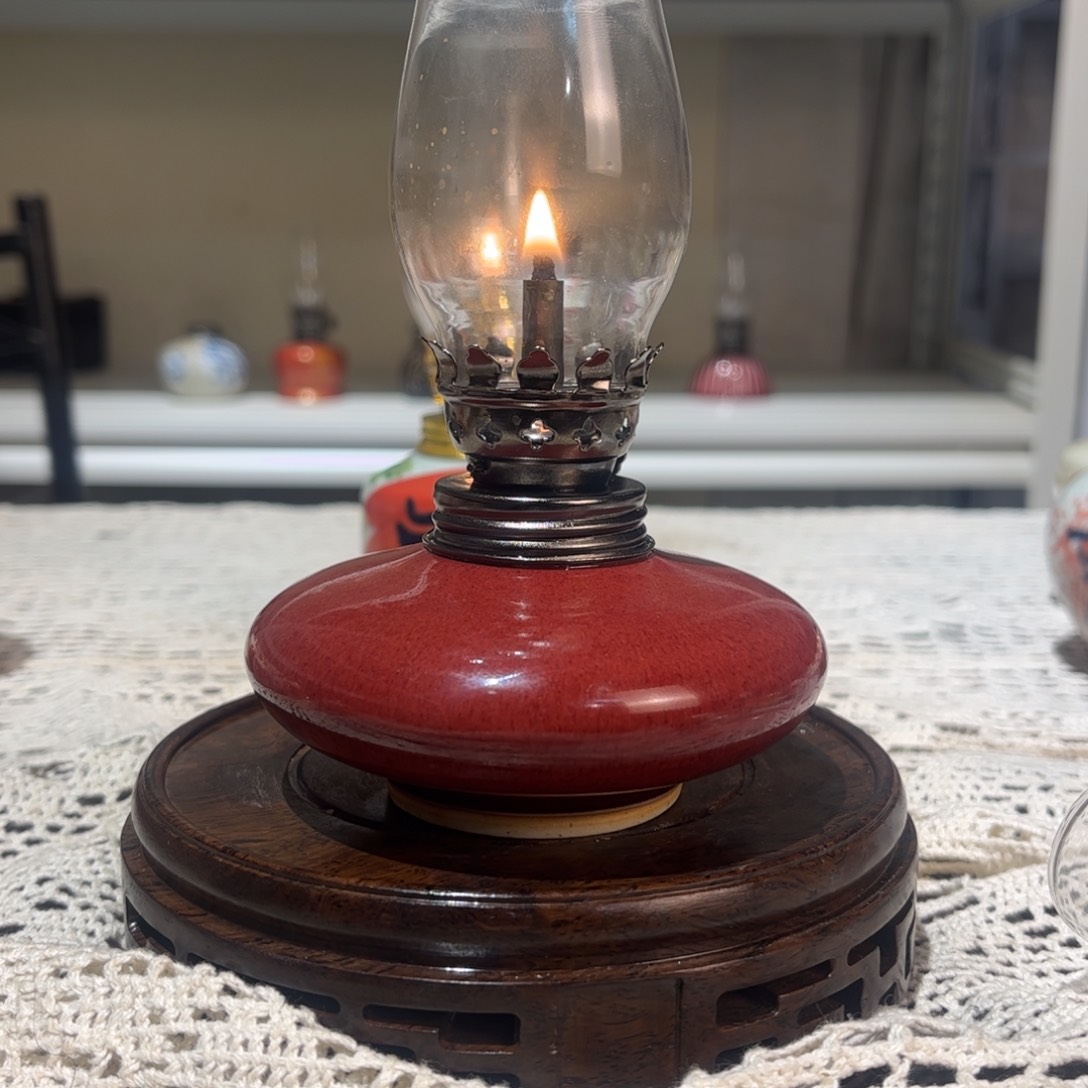 摆件景德镇陶瓷香薰灯