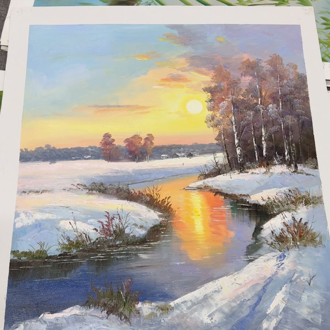 油画优惠活动开始了。