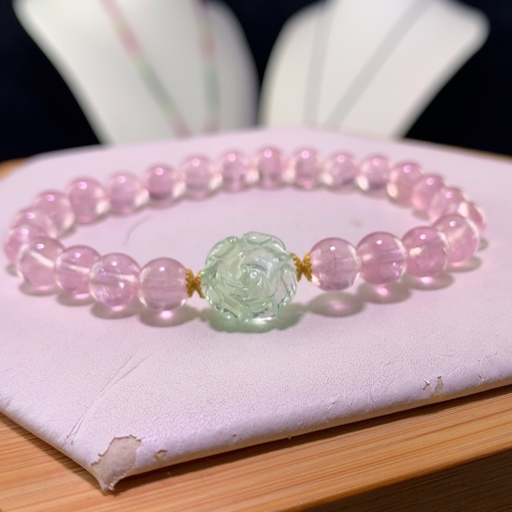 双色碧玺手链未镶嵌